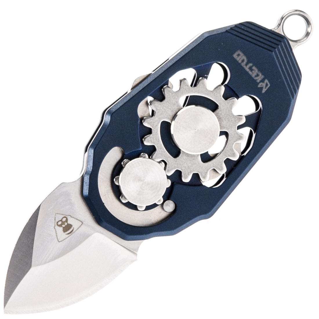 Une paire d'accessoires pour couteaux pliants, texture radiale  personnalisée, échelles G10, poignées à tige pour